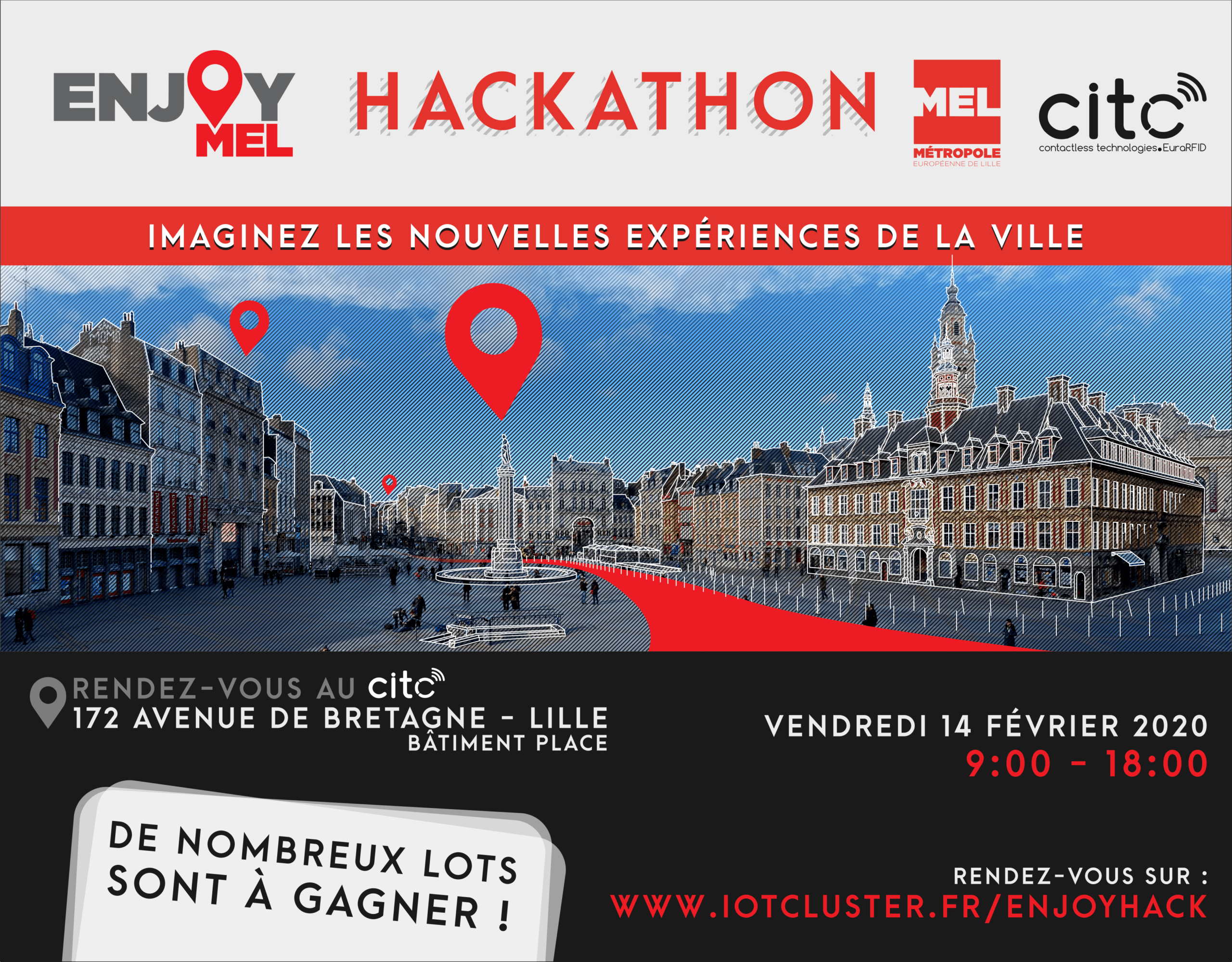 Hackathon EnjoyMEL : Imaginez les nouvelles expériences de la ville